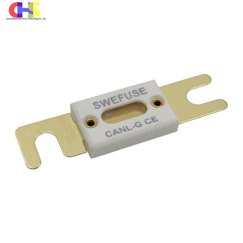 (1-5PCS) Ceramics ANL Bolt-down Fuse 30A 50A 60A 80A 100A 125A 150A 200A 300A 500A 600A For High-Current DC Circuit Protection