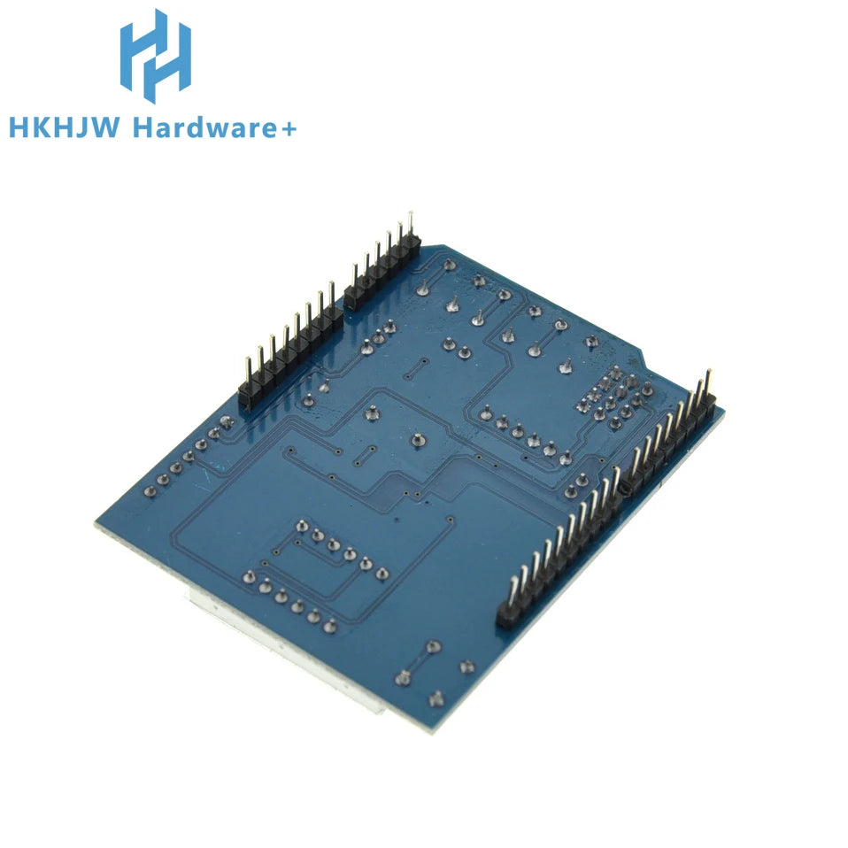 L293D Motor Driver Shield for Arduino Uno R3, Dual H-Bridge DC Stepper Motor Expansion Board for Smart Car Robot