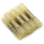 500/1000PCS Red Heat Shrink Connectors Insulated Waterproof Crimp Terminals Seal Butt Electrical Wire Connector 22-18 AWG