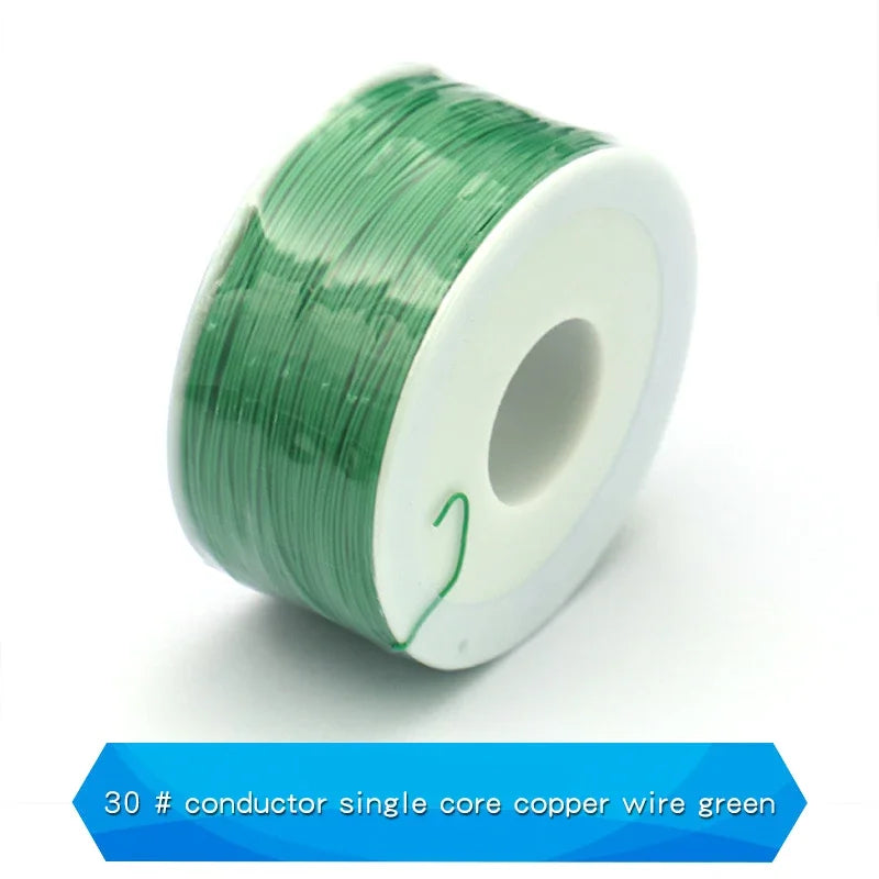 1PCS OK Line Circuit Board Flying Wire PCB Jumper  Welding Connection Wire 30# 30AWG Single Core Copper Wire