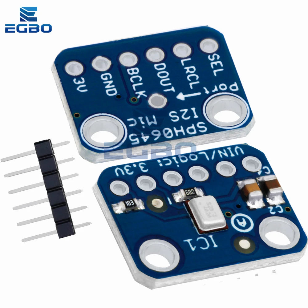 1~4PCS SPH0645 I2S MEMS Microphone Breakout Sensor Board Module SPH0645LM4H Microphone Module 1.6-3.6V for Arduino Raspberry Pi