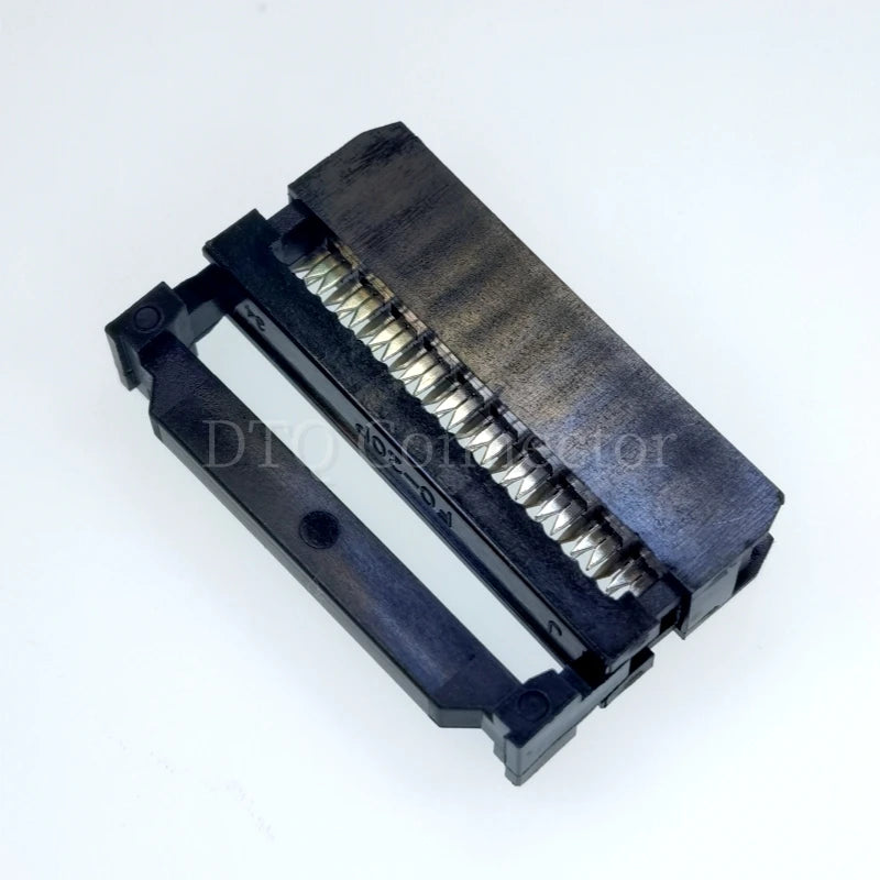 10PCS FC-6/8/10/12/14/16/18/20/30/40/50 Pins Female Header IDC Socket Connector 2.54MM Pitch FOR 1.27MM Ribbon Cable Connector
