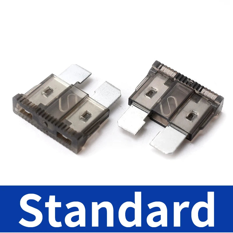 10PCS Car Fuse Blade-Type Automotive Fuses Standard & Mini & Low Profile Mini Fuse for Car 2A 3A 5A 7.5A 10A 15A 20A 25A 30A 3