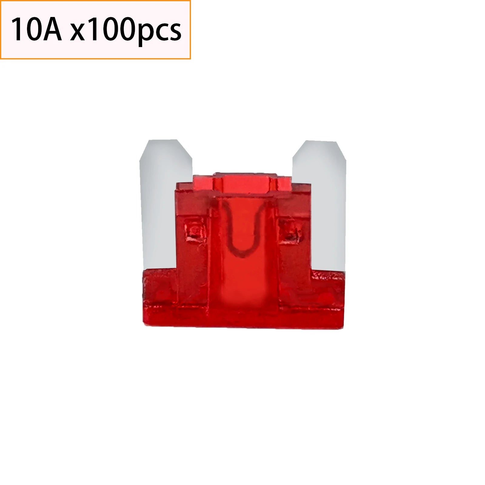 100pcs Auto Car Micro Fuses Blade Type Low Profile Mini Blade Fuse 2A 3A 5A 7.5A 10A 15A 20A 25A 30A 35A 40Amp For Truck Motor