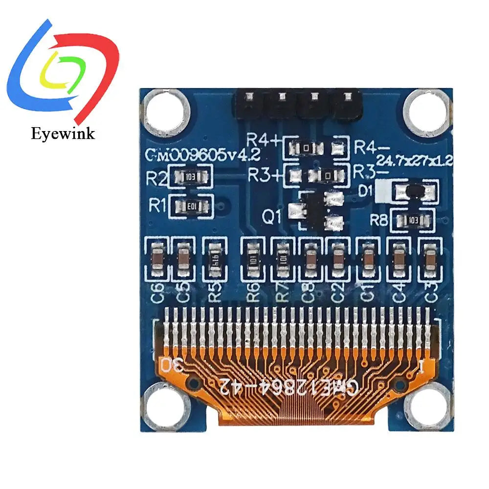 0.96 Inch OLED Display Screen SSD1315 SSD1306 I2C IIC SPI Serial 128X64 LCD 4 Pin For Arduino