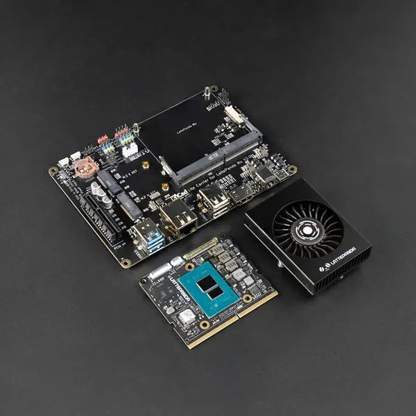 Lattepanda mu latte panda micro x86 compute module evaluation kit n100 processor