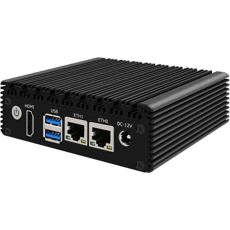 CPU Intel N3700 mini host 6W low power consumption X86-P1 soft routing quad core quad thread