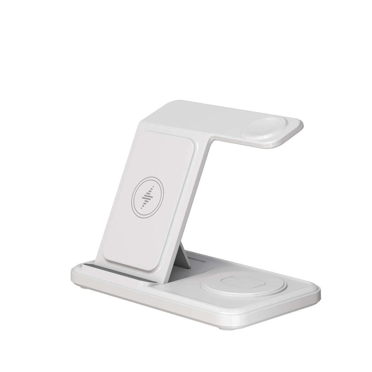 LED Fast Wireless Charger Stand 3 in 1 Foldable Charging Station For iPhone 17 16 15 14 13 12 Apple Watch 9 8 7 6 5 Airpods Pro