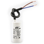 CBB60 Motor Start Capacitor for Washing Machine, Spin Dryer, Water Pump 4/5/6/8/10/12/20/100UF