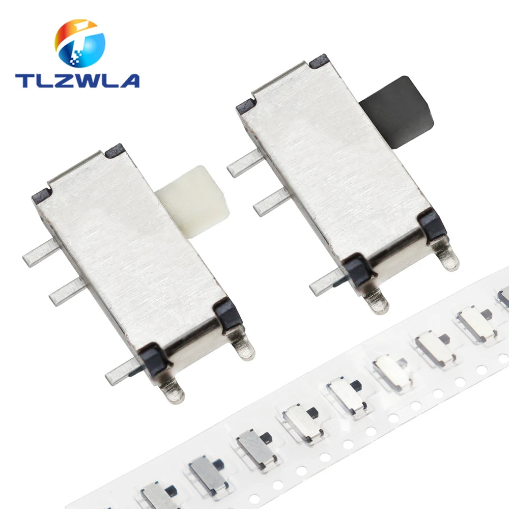 50PCS Mini 7-Pin On/Off 1P2T SPDT MSK-12C02 SMD Toggle Slide Switch For MP3 MP4