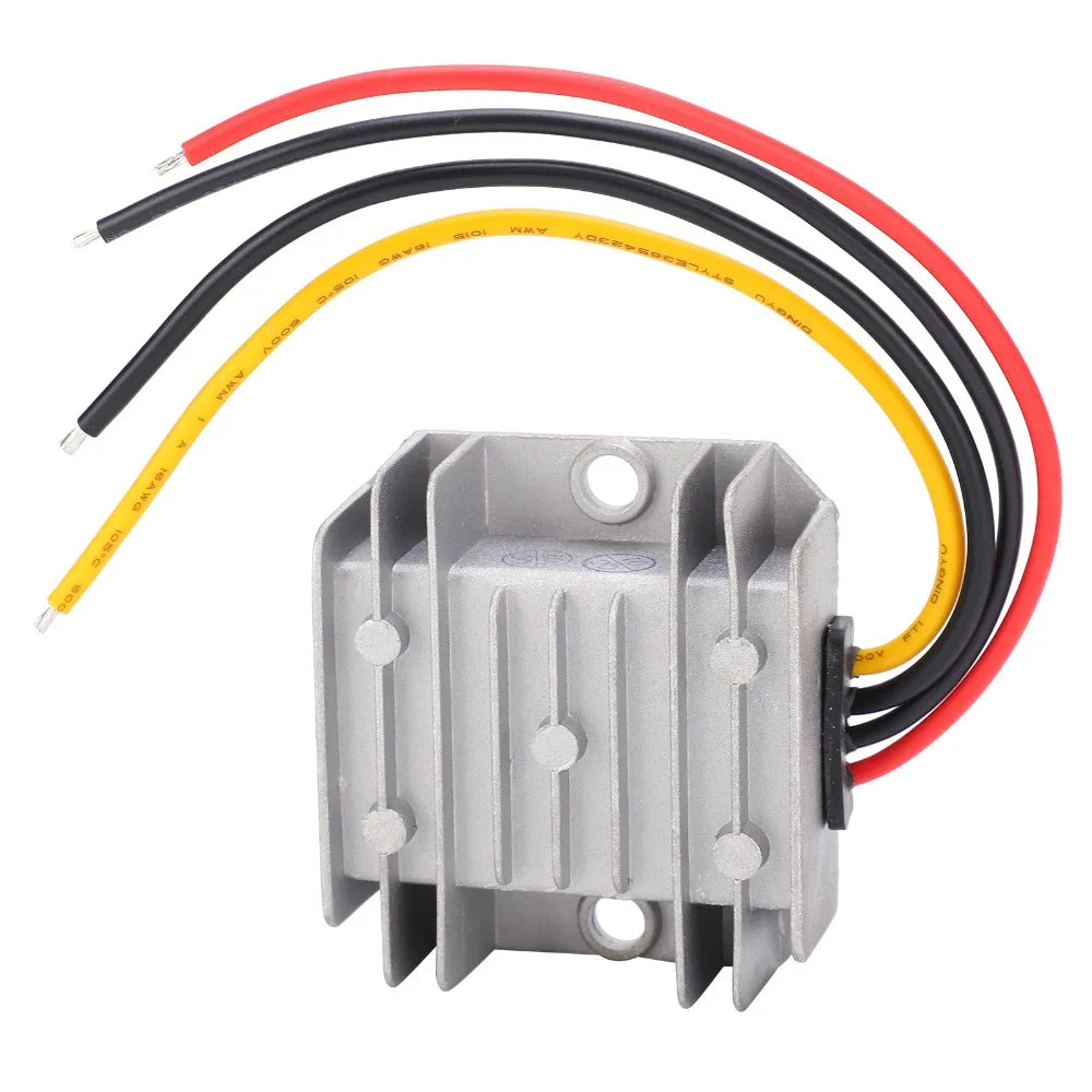 24V to 12V DC Power Converter 10A 120W Stable Output Voltage Buck Converter Waterproof Efficient Switching Power Supply
