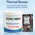 FEHONDA TG-8 Thermal Paste 8.5W/m.K High Performance Thermal Grease Thermal Conductive Silicone Grease for Game CPU GPU Cooling