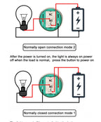 19MM LED Metal Button Switch Stainless Steel 1NO1NC Momentary Latching High Head Lamp Waterproof Button 12V 24V 220V