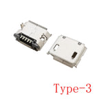 Micro-B USB 5 PIN Female Port Jack SMD DIP Socket Plug For Tail Charging Mobile Phone Connectors MicroUSB DIY Repair Adapter