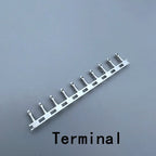 50Pcs EH 2.5mm Pitch Connector Replacement of jst B*B-EH 2P 3P 4P 5P 6P 7P 8P EH2.5 Pitch Straight Pin Socket Housing Terminal
