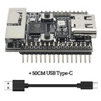 Wifi6 ESP32 C6 Development Board RISC-V 32-Bit ESP32-C6 N4 BT Wifi Module with Crystal Oscillator RGB LED 4MB FLASH USB Type-C
