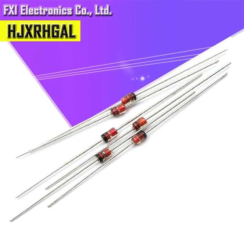 100pcs Zener diode 1W 5V1 1N4733A 5.1V 1N4733 DO-41