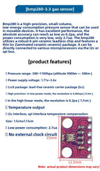BMP180 BMP280 BME280 388AHT20 High-precision Temperature, Humidity and Atmospheric Pressure Sensor Module High Quality Module