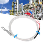 Temperature Sensor Probe PT100 Thermistor Temperature Measuring Probe Round Hole Patch Type Temperature Measuring Probe
