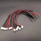 5Pcs JST XH 1S 2S 3S 4S 5S 6S 7S Lipo Battery Balance Charger Cable IMAX B6 Connector Plug 22AWG Silicone Wire 10cm 20cm
