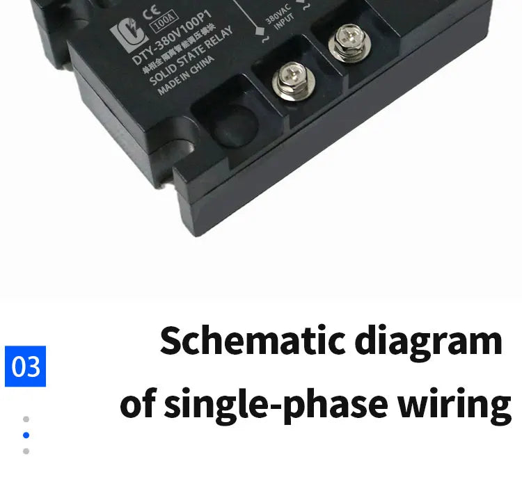 LCTC Voltage Regulator Relay 220V 380V Voltage Stabilizer Module Power Barrier Controller Enhanced Single Phase AC 10A-200A DTY