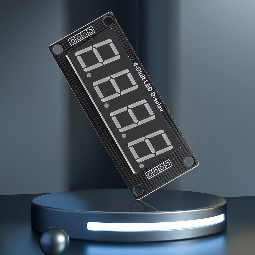 0.56 Inch Digital Display Module TM1637 Driver 4-Digit Display Time Clock Indicator 7-segment 5V TM1637.h Display for Arduino