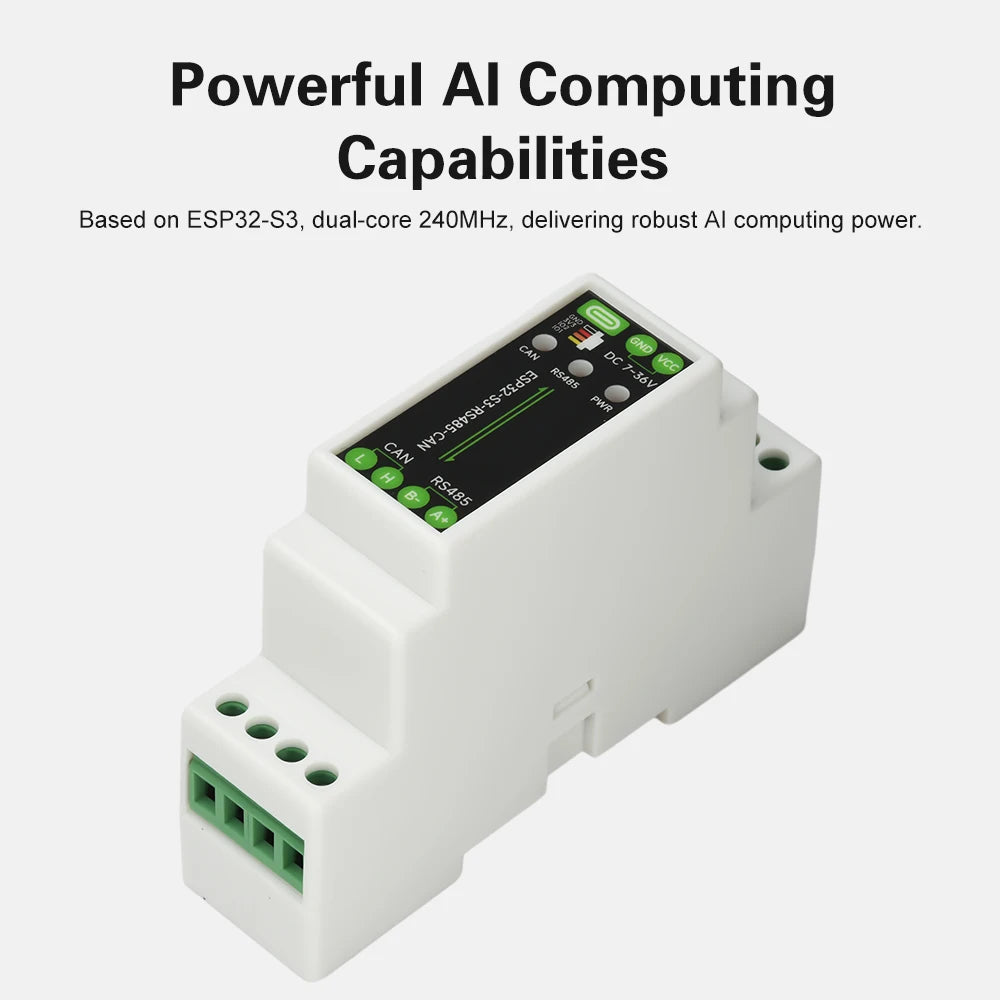 TTL to RS485 electrically isolated serial converter module ESP32-S3-RS485-CAN development board RS485 CAN communicator