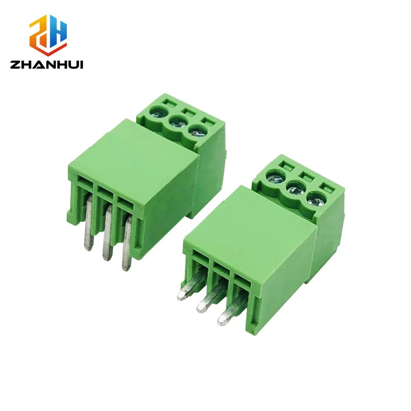 10/5Pairs 2EDG 2.54mm Pitch PCB Screw Terminal Block - Straight/Right Angle Pin Header Male Female Plug Socket Connector