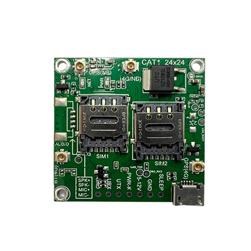 SIMCOM A7670E-LASE Single-row Needle Core Board with Antenna 4G 2G LTE CAT1 Module Modem Board Development Kit for Europe