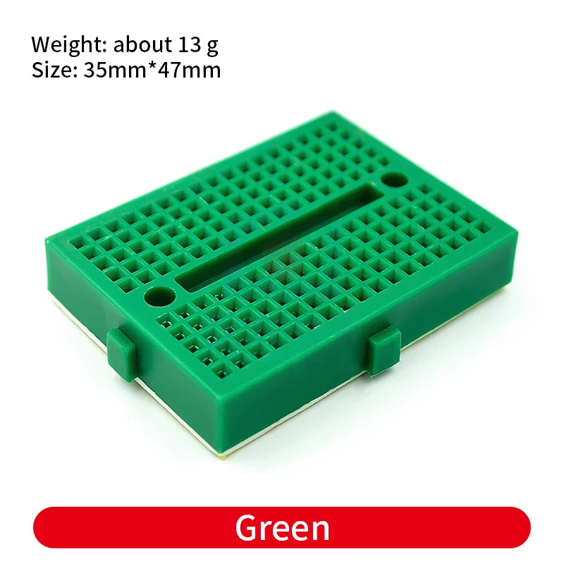 Breadboard 400 700 750 830 Holes MB-102 Solderless PCB Mini Test Board ZY-204 1600pts Prototype Board Jumper Wire Cable DIY Kit