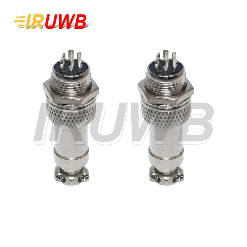 1set 12mm GX12-2 3 4 5 6 7P Core Male Female Connector Joint Plug-in Component Aviation Plug Socket