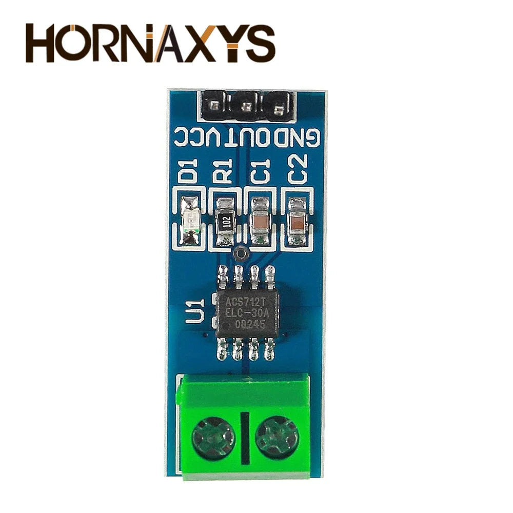 5/10 Uds ACS712 5A 20A 30A Módulo De Sensor De Corriente Hall De Rango Módulo De Sensores ACS712 Para Arduino Kit Electrónico