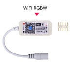 12V 24V LED Strip WIFI RGB RGBW Controller Android IOS APP Bluetooth-compatible Magic Home IR Control For RGB RGBW LED Strip