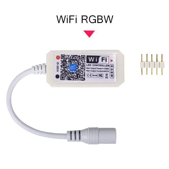 12V 24V LED Strip WIFI RGB RGBW Controller Android IOS APP Bluetooth-compatible Magic Home IR Control For RGB RGBW LED Strip