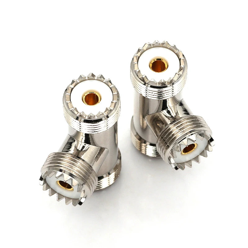 1Pcs Adapter UHF PL259 SO239 to UHF / N Male Plug & Female Jack Straight & Right Angle & Flange & T Type RF Coaxial Connector