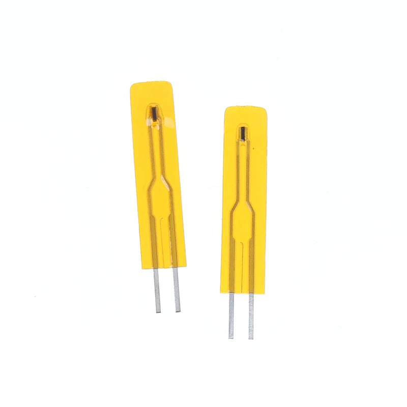 5pcs NTC Thin Film Thermistor 2.5cm 3380 10K 50K 100K MF5B SMD 1%, Temperature Sensor For Electronics