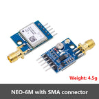 DC 3.3V-5V  GY-NEO-6M/7M/M8N GPS Positioning Module Wide Voltage 9600 Baud Rate Low Power High Tracking Sensitivity For Arduino