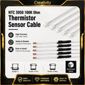 Thermistor NTC 3950 100K ohm Temperature Sensor Cable for Ender 3/Ender 3 Pro/Ender 3 Max Upgraded Heater Block 3D Printer Parts