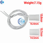 1 Pair Home Security Magnetic Door/Window Alarm Sensor - RC-33/MC-33 Recessed Reed Switch (DC 100V 300mA)