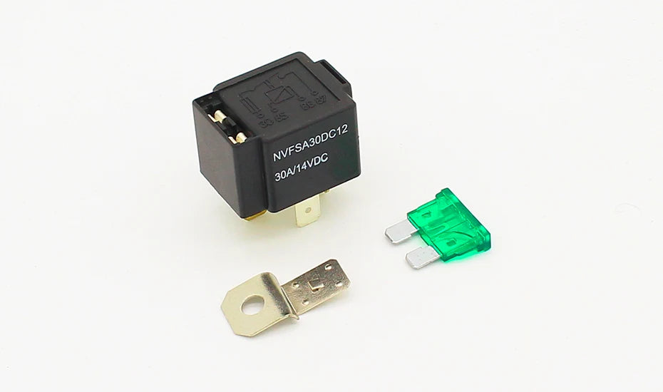 FORWARD relays top grade quality 4 pin 30A auto relay with fuse, coil voltage 12VDC relais