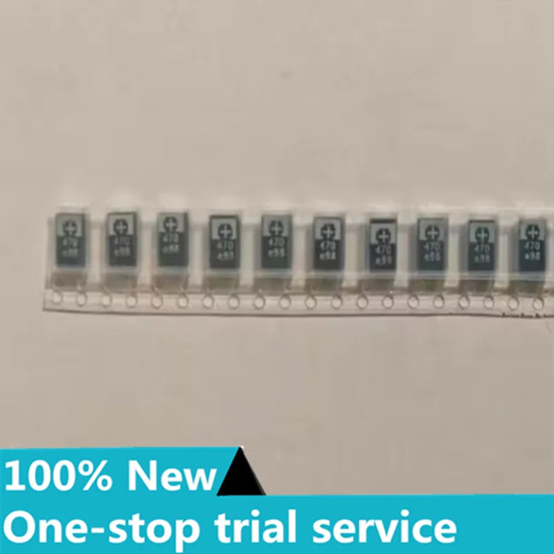 10-100pcs %new stock 470uF 2.5V Tantalum D SMD Capacitors REPLACE For NEC/TOKIN Capacitor PS3  2R5TPE470M9