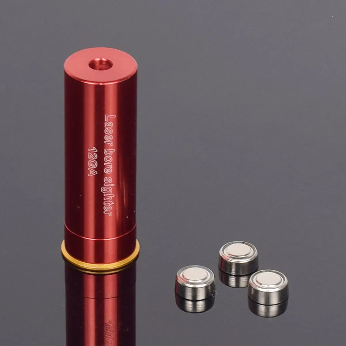 12GA 20GA .308 .223 5.45x39 7.62x39 9x19mm.338 Gauge Red Laser Bore Sighter Training Bullet Boresighter CAL Cartridge Caliber