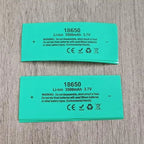 18650 Battery Packaging PVC Heat Shrinkable Film Lithium Battery Insulation Sleeve Shrink Skin Packaging Tube Packaging
