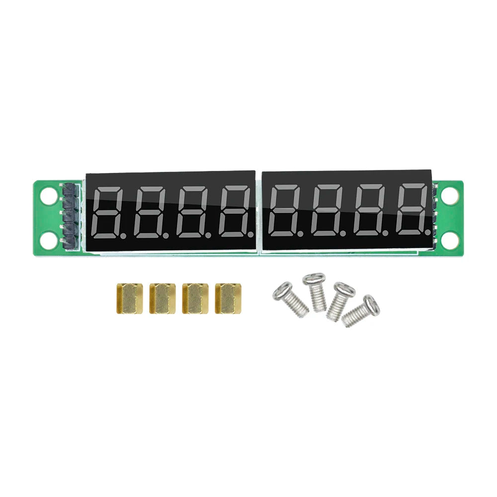 8 Digit Bit MAX7219 Digital Tube Display Module Board 7 Segment Digital LED Display 5V/3.3V Controller for Arduino 51/AVR/STM32
