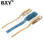 20PCS 1W Metal Film Resistor 1% 1R ~ 1M 2R 10R 22R 47R 100R 330R 1K 4.7K 10K 22K 47K 100K 330K  470K 1 2 10 22 47 100 330 Ohm