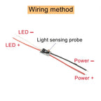 Photo Control Sensor 5-level Adjustment Light Sensor Switch DC 3.7V 5V 12V 24V Auto ON Off Photocell Street Light Switch 5A