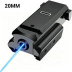 Rechargeable Blue/Green/Red Laser Sight fit 20mm/11mm for Picatinny Weaver Rail for Pistol Glock Rifle Laser Sight