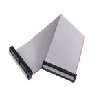 2.54 Pitch FC to FD Gray Cable IDC Wire Welding Plate Male to Female DC4 Transfer Connection 8P-50P Wire Connector