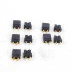 5/10/15 Pairs of XT30-U Male and Female Bullet Connectors; with Heat Shrink Tubing; Power Battery Plug for RC Lithium Batteries