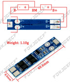 2S 5A/8A 7.4V/8.4V 18650 Lithium Battery Charger Board Li-ion Battery Charging BMS Over Charge-Discharge Protection Module